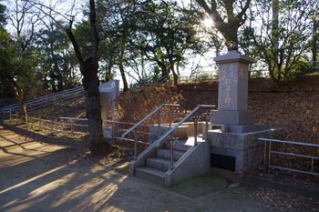 亥鼻公園の記念碑（２０１６年１月９日）その１.jpg